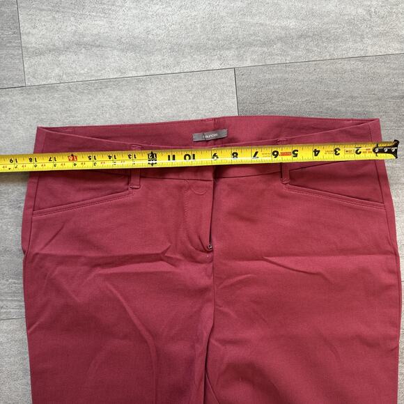 Maurices Smart Red Ankle Skinny Pants Women’s 13/14 Long - Picture 3 of 6